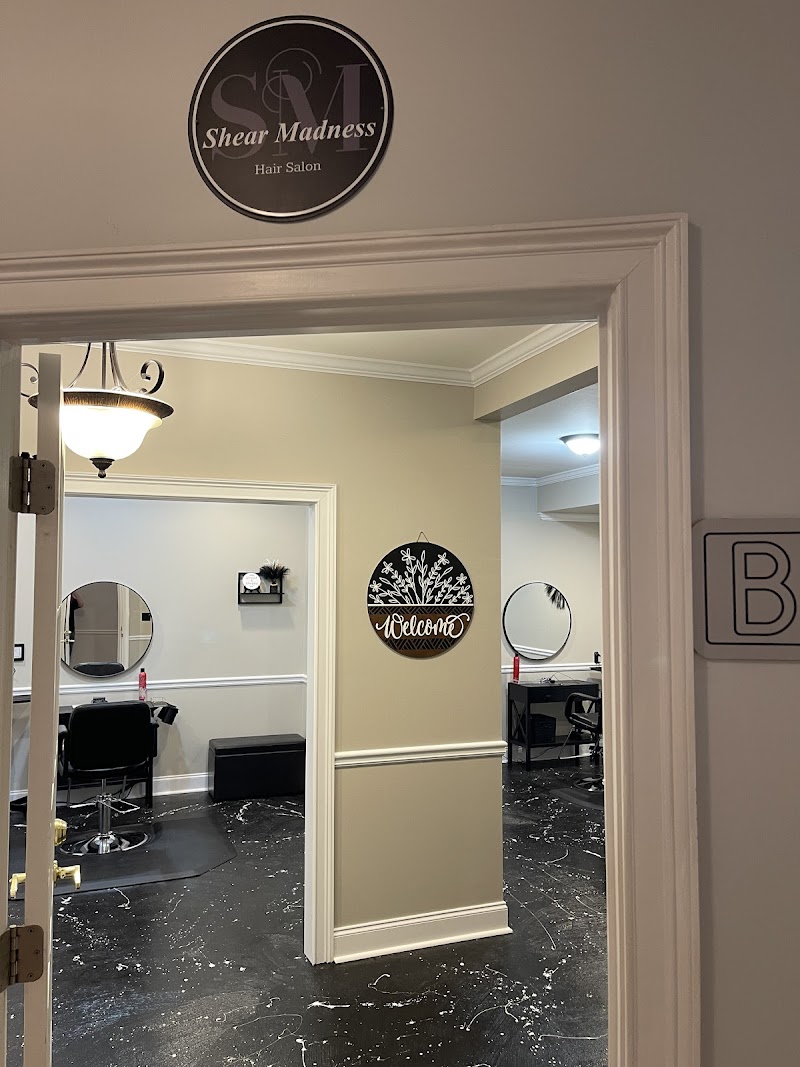 Hair transformation at Shear Madness Hair Salon